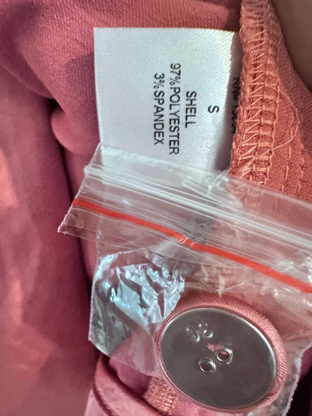 Boutique Satin Blazer Set - Pink - Size Small - Picture 3 of 9